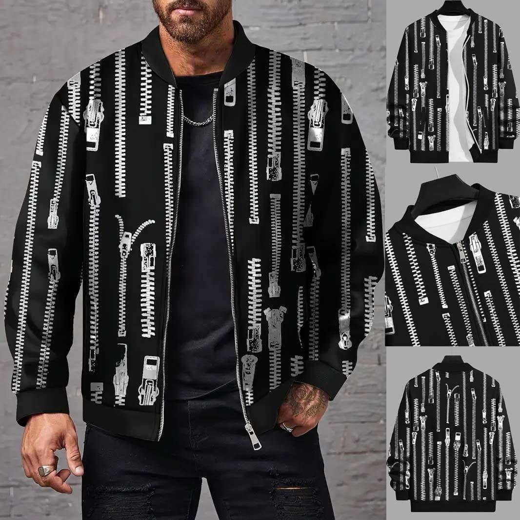 Printed Polyester Jacket