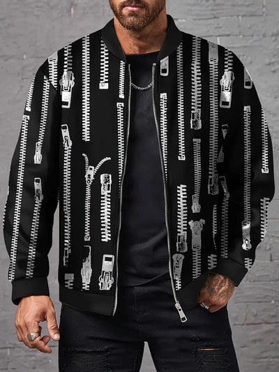 Printed Polyester Jacket