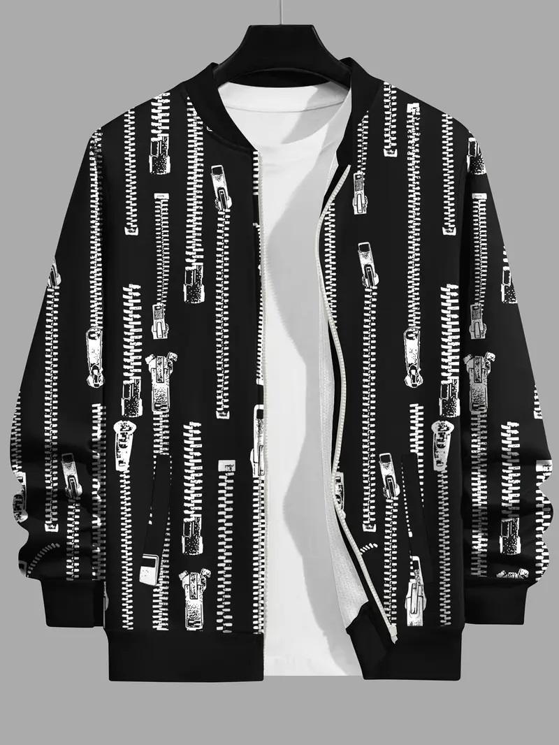 Printed Polyester Jacket