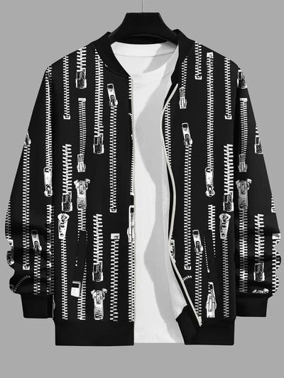 Printed Polyester Jacket